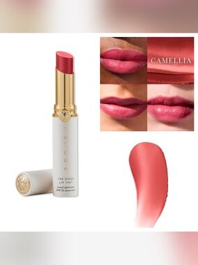 Tatcha the Kissu Lip Tint in Camelia NIB